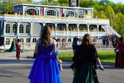 Michigan Princess Riverboat, an exquisite prom venue on the Grand River in Lansing, Michigan.