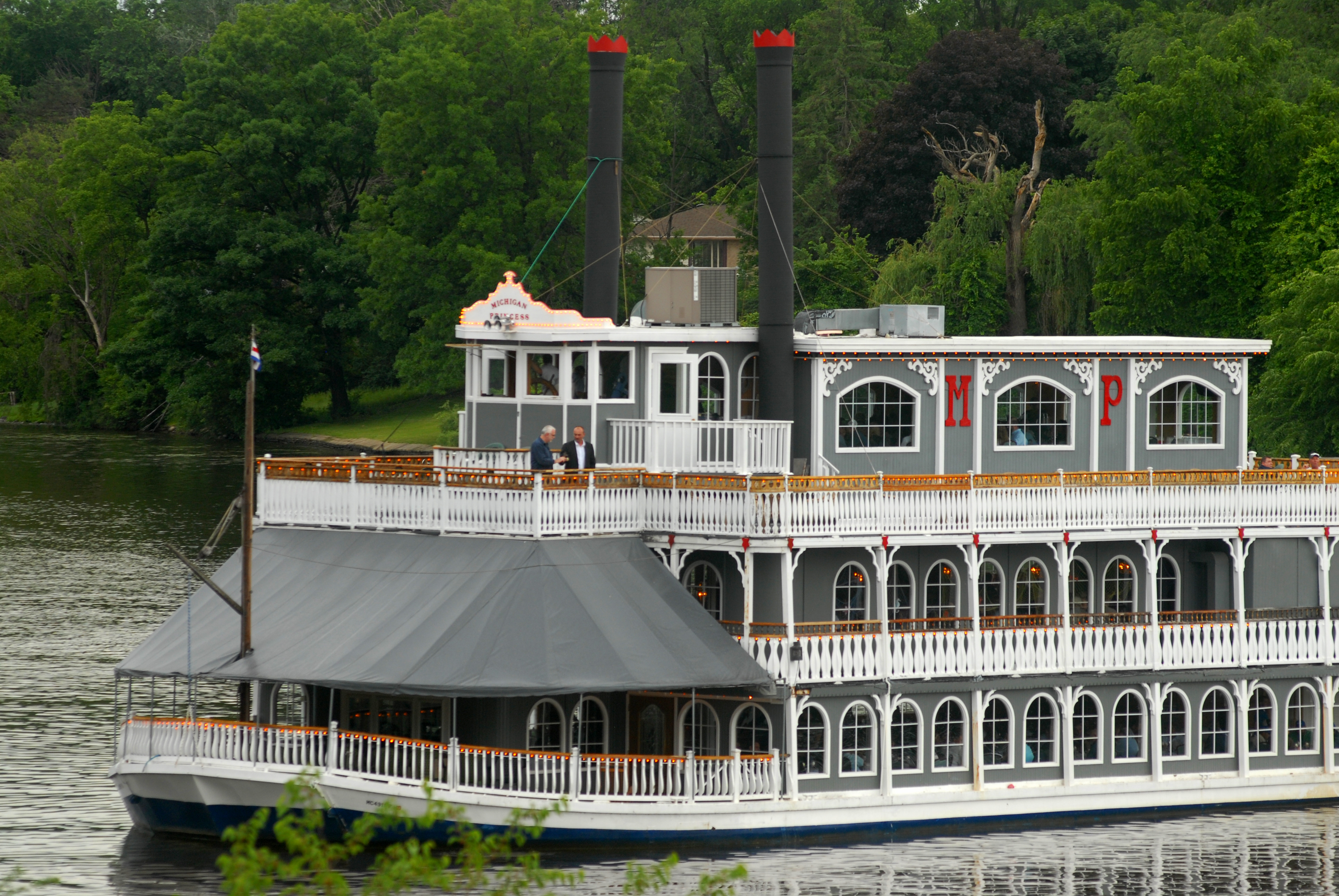 Spacious Deck on Michigan Princess